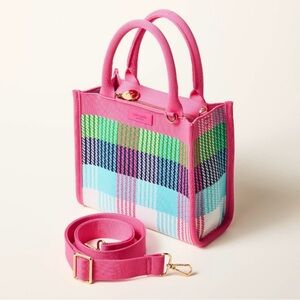 Kate Spade x Target NWT Plaid Knit Crossbody Bag
